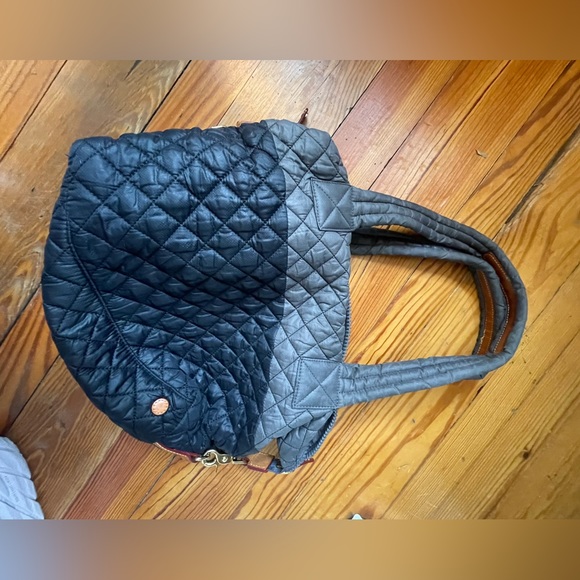 NWT MZ Wallace Sutton Tote Grey and Black - Picture 2 of 7